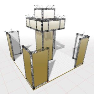 Fuar Standı - Crown Truss Stand