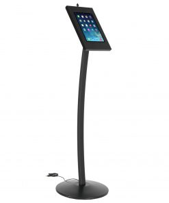 Kavisli Siyah Renk, iPad, Samsung, Tablet Tutucu Stand