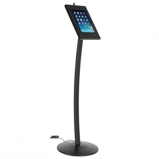 Kavisli Siyah Renk, iPad, Samsung, Tablet Tutucu Stand